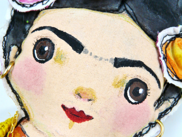 Frida art doll