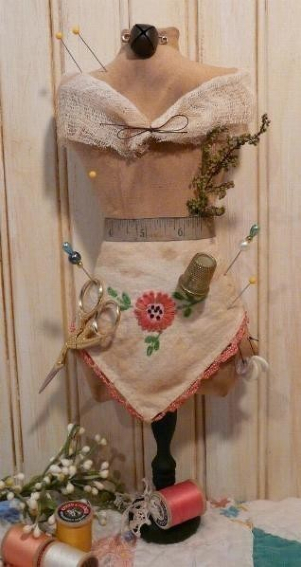 Mannequin dress form pin keep pattern | Shirley Hudson Designs