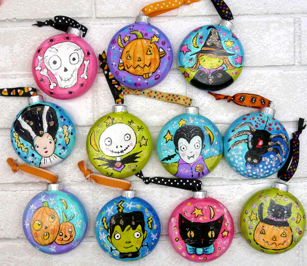 halloween ornaments
