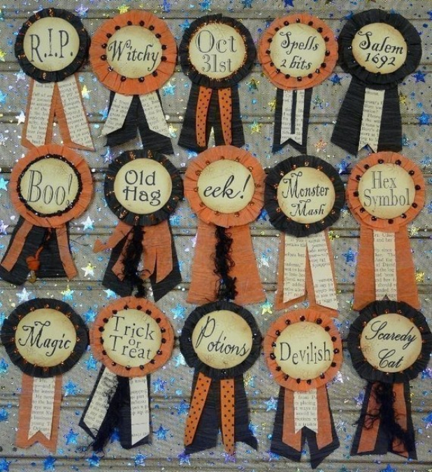 Halloween "Minis" Badge pin pattern