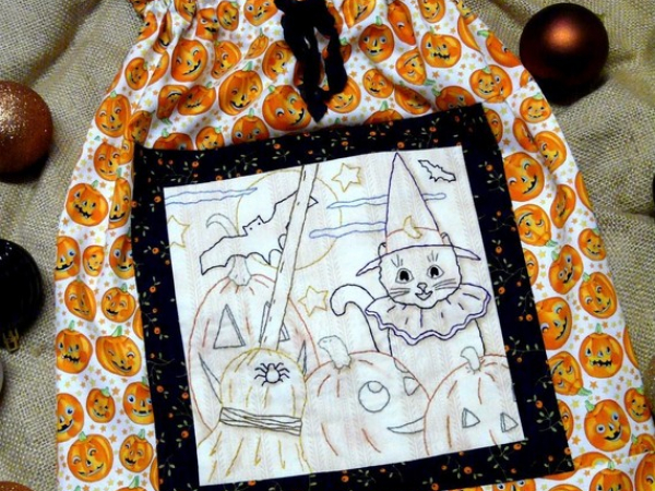 Creatures of the night- Trick or treat bag pattern