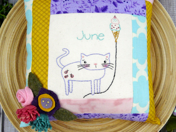 celebrate balloon cat month of june