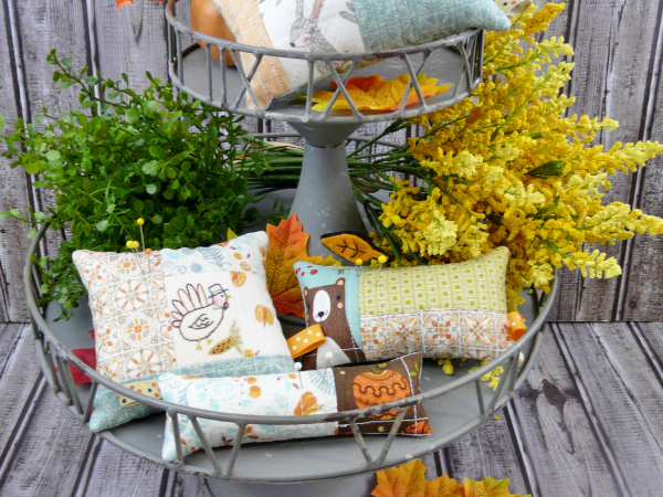 thanksgiving pincushions pattern 4 designs