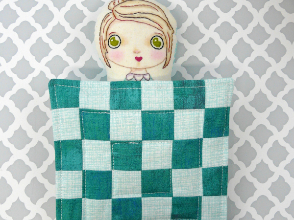 big eyed pocket doll hand embroidery pattern