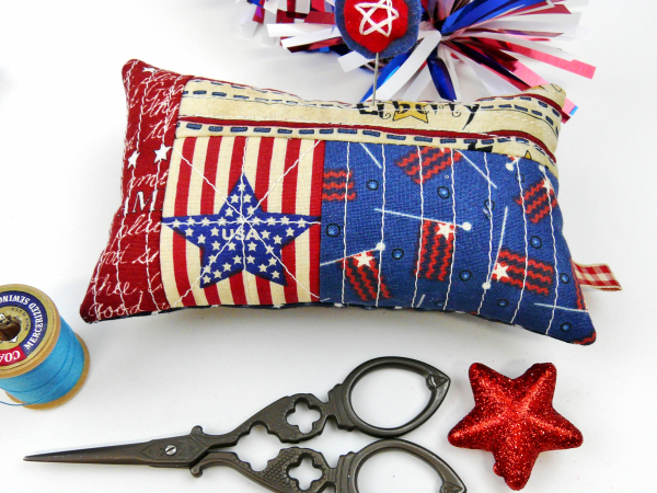 4th of july pincushions pinkeep pattern