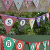 Personalized Pennant banner pattern dream spooky christmas