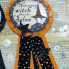 Halloween "Witchy" Badges pin pattern salem