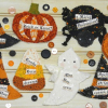 Halloween Party Pins & Ornament pattern