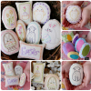 Welcome spring- 8 easter designs, ornaments bowl fillers pattern embroidery