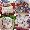 hand embroidery  independence day ornies design
