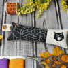 Halloween Pinnie- Embroidery & quilted pincushion pattern #421
