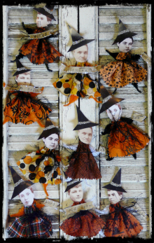 Wicked Witch ornaments ornie pattern- #339