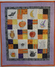 Halloween Sampler STITCHERY QUILT PATTERN Halloween Sampler STITCHERY QUILT PATTERN