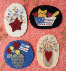 PATRIOTIC WOOL PINS Pattern PATRIOTIC WOOL PINS Pattern