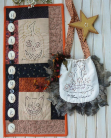 A Merry Hallowe'en purse and wallhanging pattern A Merry Hallowe'en purse and wallhanging pattern