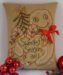 Sweetest season of all Stitchery pattern embroidery christmas