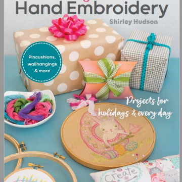 Lovely little hand embroidery book- by Shirley Hudson author