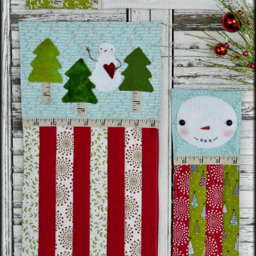 A vintage Christmas mini Quilts pattern 3 designs