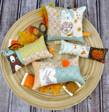 thanksgiving pincushions pattern 4 designs