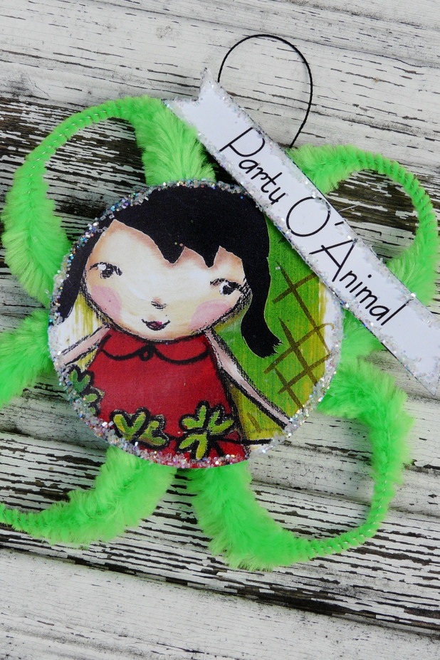 St. Patrick's day ornaments and banner pattern #353. St. Patrick's day ornaments and banner pattern #353.