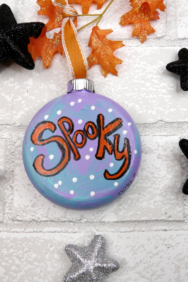 spooky scary Pumpkin halloween ornies