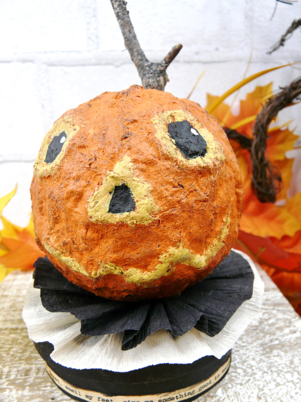 pumpkin treat container box- Halloween