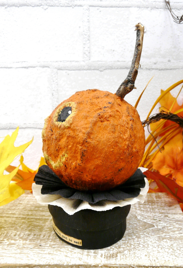 pumpkin treat container box- Halloween