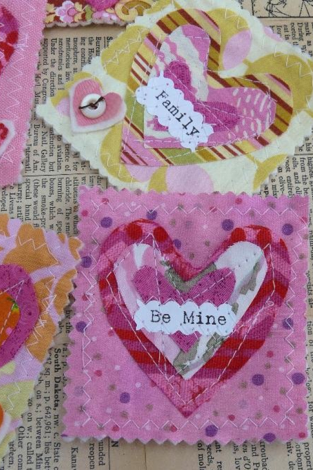 Scrappy Happy Valentine's day heart pins pattern Scrappy Happy Valentine's day heart pins pattern