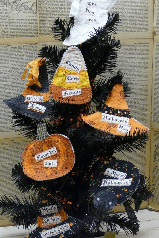 Halloween Party Pins & Ornament pattern ornies