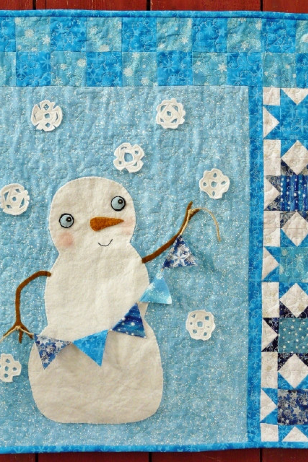 Wish upon a snowflake quilt pattern Wish upon a snowflake quilt pattern snowman banner