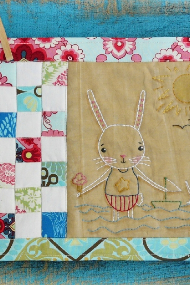 By the Sea...the Beautiful sea embroidery pattern, #357 By the Sea...the Beautiful sea embroidery pattern, #357 bunny