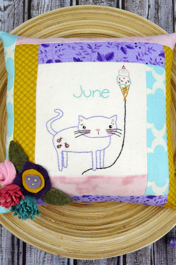celebrate balloon cat month of june