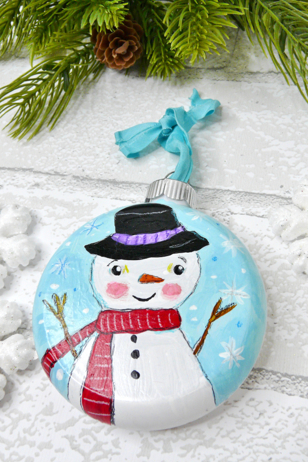 Frosty the snowman ornie