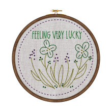 St. Patricks day embroidery design