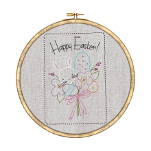 Easter Corsage and embroidery design for hoop